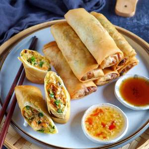 Mushroom Spring Roll