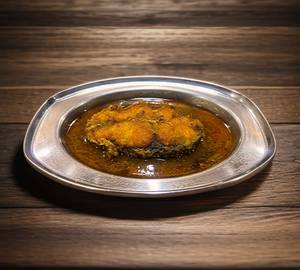 Fish curry local rohu