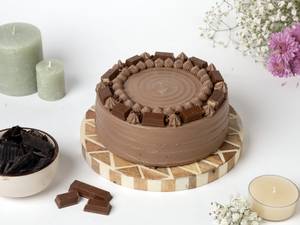 Ferns and shop petals cake