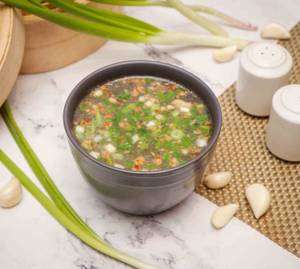 Chicken Roast Garlic Soup