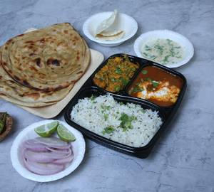 Jain Dal Makhani Thali