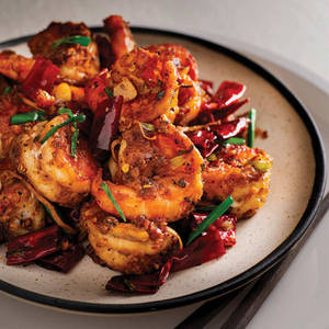 Chilli Garlic Prawns