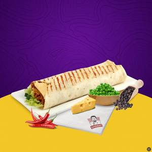 Cheese Chicken Curry Wrap