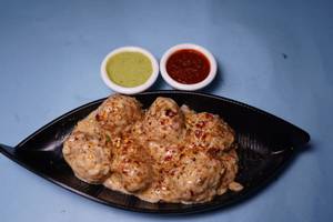 Paneer Creamy White Sauce  Momo
