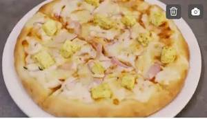 Onion Paneer Pizza (medium 6 Slice)