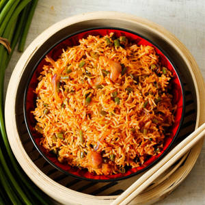 Chilli Garlic Fried Rice   