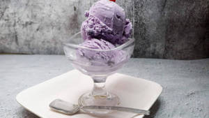 Black Current Ice Cream