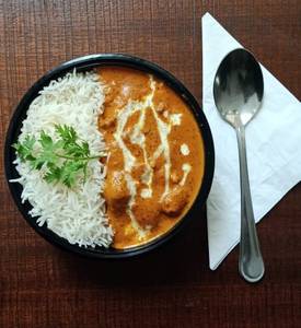 Butter Chicken Rice Bowl