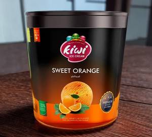 Sweet Orange Premium Ice Cream (500 Ml Tub)