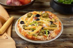 Single cheese veg hide out special pizza