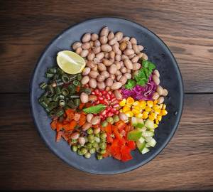 Protein Rich Peanut Chaat (medium Qty) : Tasty Crunchy Filling Bowl