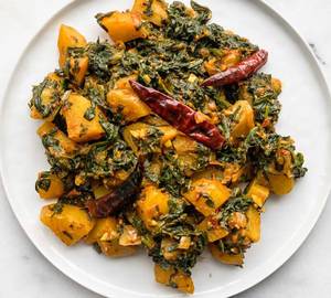 Aloo palak         