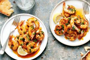 Garlic prawn s Dry