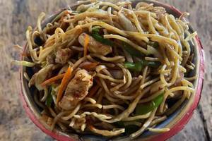 Chicken noodles
