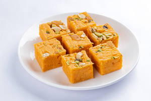 Orange Soan Papdi