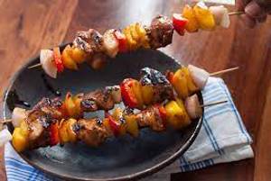 Chicken Pepper Kebab