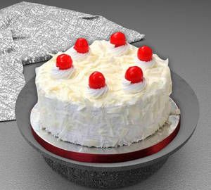 White forest cake