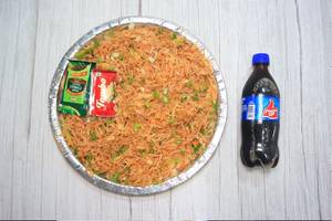 Veg. Fried Rice + Cold Drink (200 Ml)
