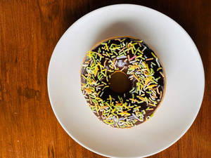 Choco Rainbow Donut