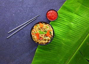 Bangkok Basil Noodles