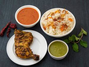 Ghee Rice Bbq Chicken