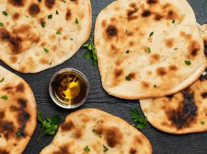 Chilli garlic naan