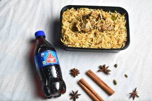Full Biryani [3 Pieces] with Thums Up [250 ml]