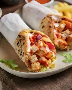 Paneer Shawarma