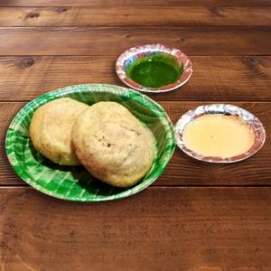 Satu Kachori + Chatani ( 2 Pcs)