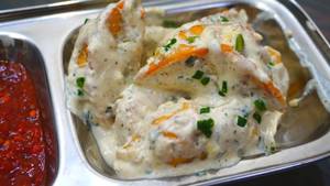 Veg Malai Tandoori Momos (6 Pcs)