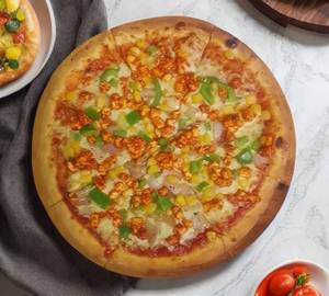 9" Inch (medium 6 Pieces)    Peri Peri Paneer Pizza (spicy