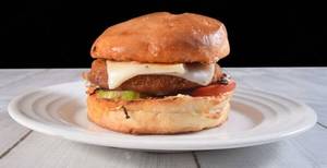Cheese Aloo Tikki Burger