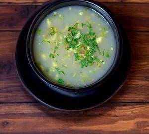 Lemon Coriander Chicken Soup