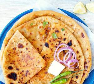 2 Aloo Paratha with Special Tea