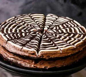 Chocolate Overload Waffle Cake(single Layer)  