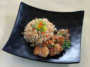 Fish friedrice