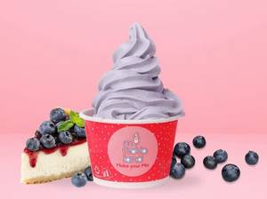 Blueberry Chessecake Frozen Yogurt
