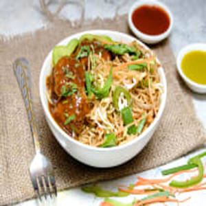Veg Hakka Noodles