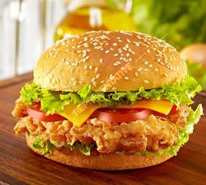 Chicken cheese burger