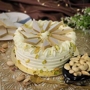 Kaju Katri Cake
