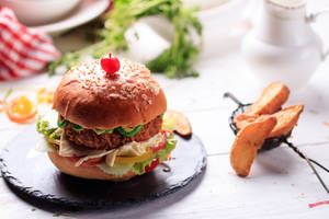 Cottage Cheese Burger