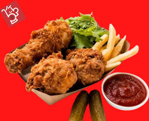 Crispy fried Chicken Drums