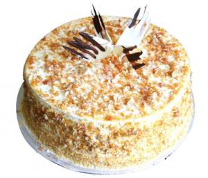 Butterscotch Fresh Cream Cake [1/2kg]