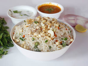 Kaju Paneer Fried Rice - Pure Veg
