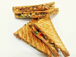 Channa Masala Sandwich