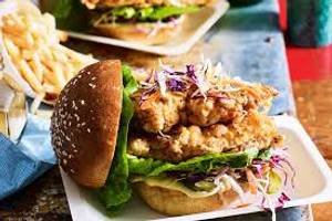 Fried Chicken Burger