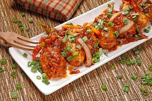 Chilli Garlic Momo