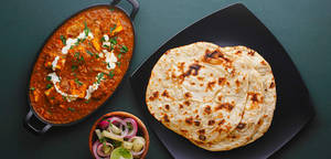 Kadhai Paneer with 2 Roti