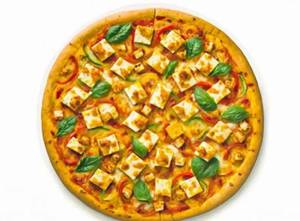 Paneer pizza                                                                                  