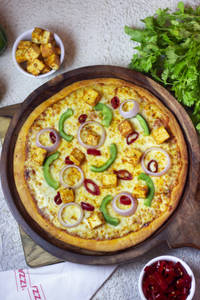 Paneer Tikka Butter Masala Pizza